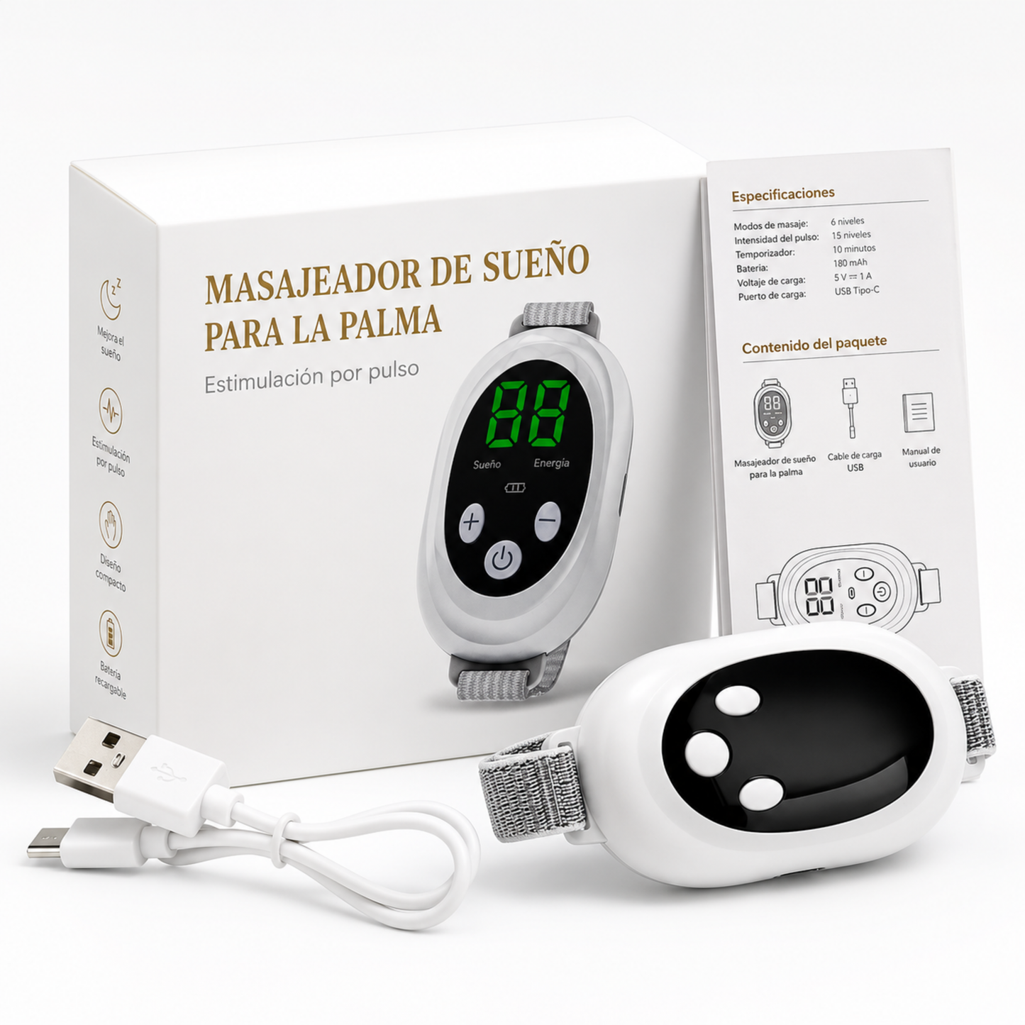 Pulsera de relajación para dormir